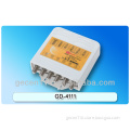 Gecen 5 in 1 Waterproof Diseqc Switch with 4 SAT inputs and 1 ANT input Model GD-4111